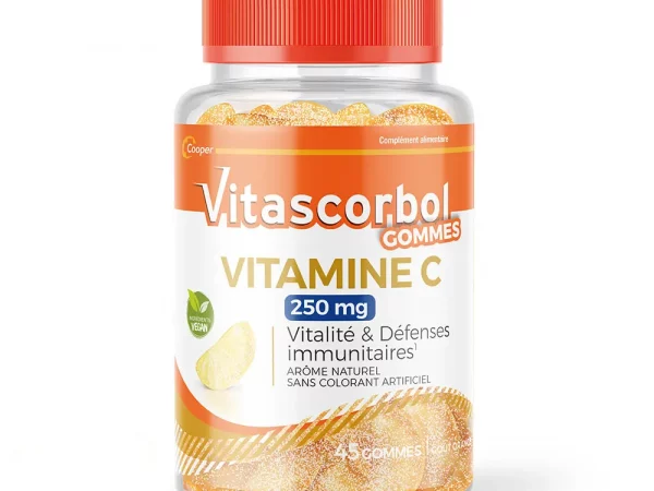 Vitascorbol Vitamine C 250mg 45 gommes