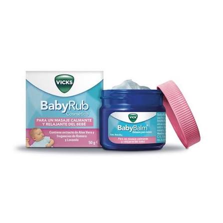 Baume apaisant Vicks Babyrub pour bébés 50 ml – Image 2