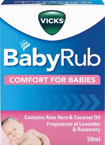 Baume apaisant Vicks Babyrub pour bébés 50 ml – Image 5