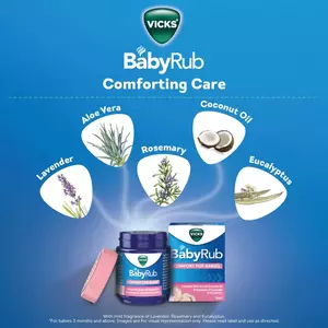 Baume apaisant Vicks Babyrub pour bébés 50 ml – Image 3