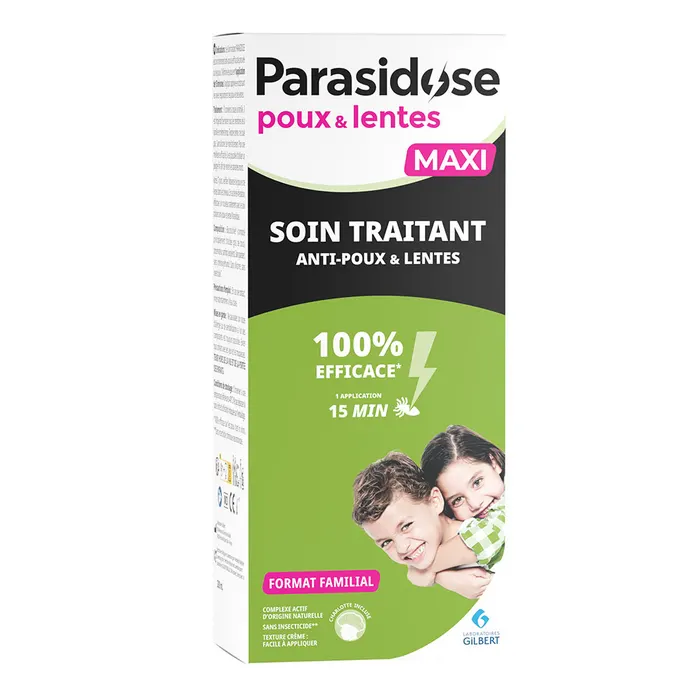 PARASIDOSE Soin Traitant Anti poux Et Lentes 200ml – Image 4
