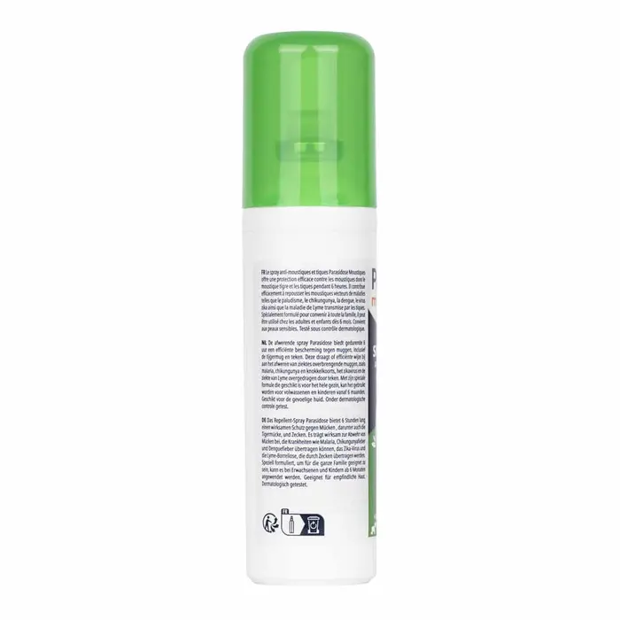 PARASIDOSE Spray répulsif anti moustiques et tiques actif d'origine végétale 100ml – Image 3
