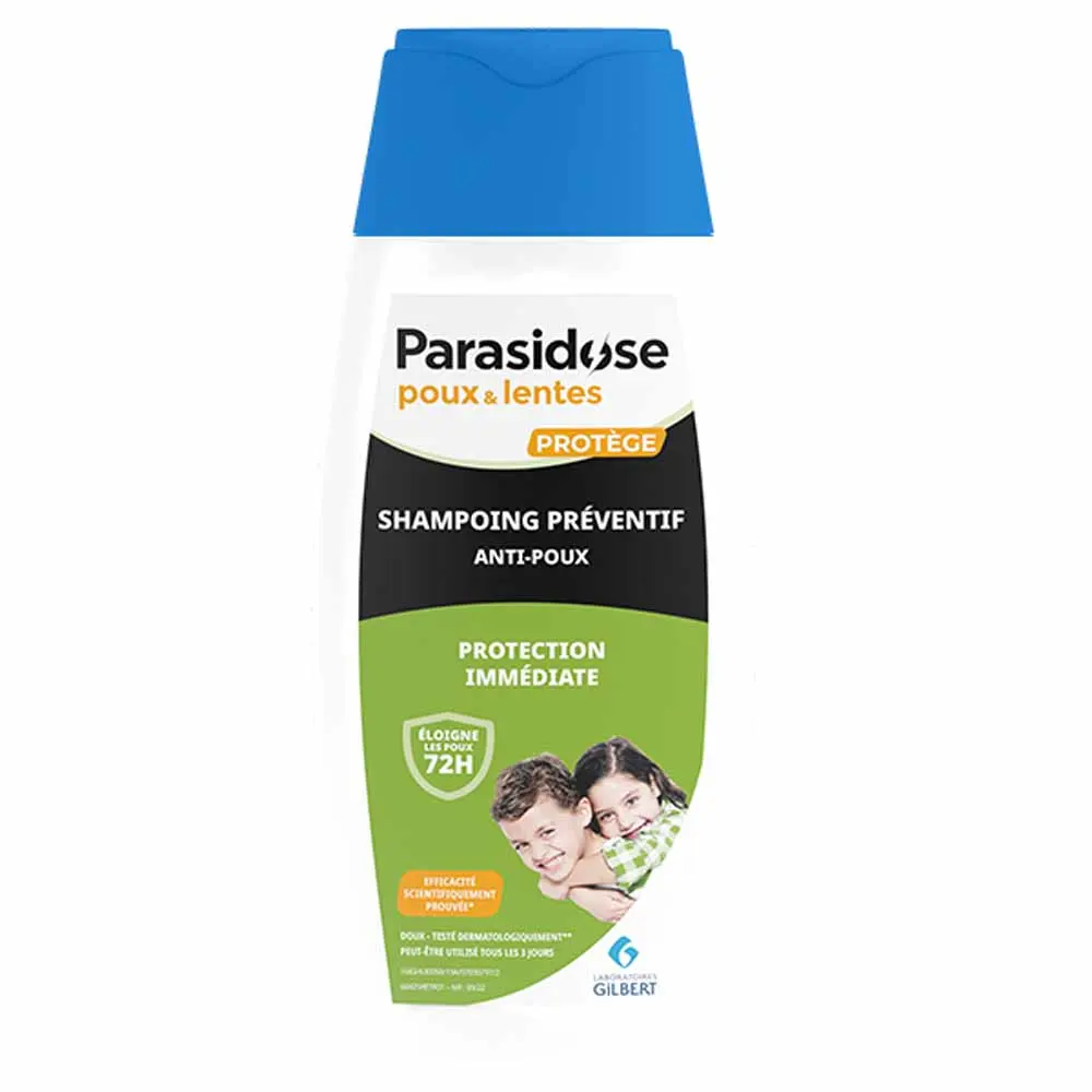 PARASIDOSE Shampooing préventif anti poux Protection immédiate 200ml