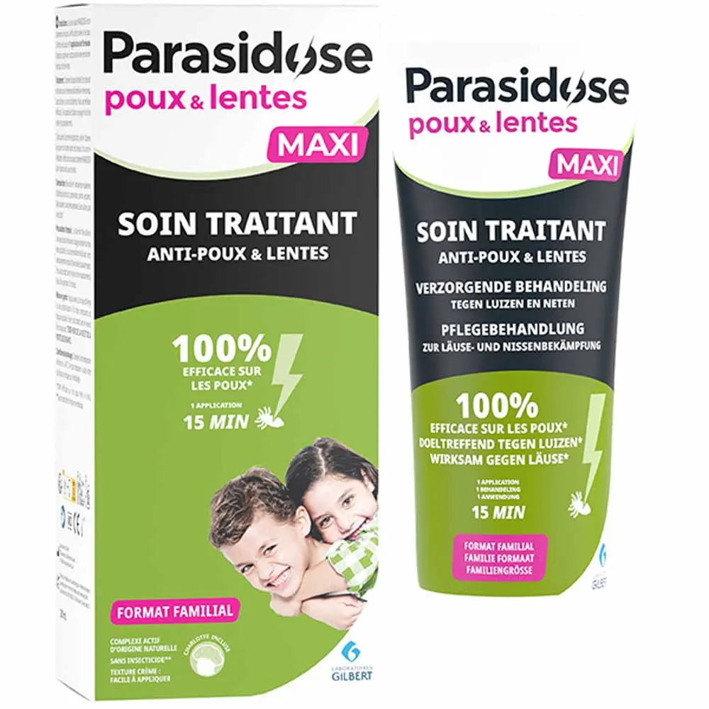 PARASIDOSE Soin Traitant Anti poux Et Lentes 200ml
