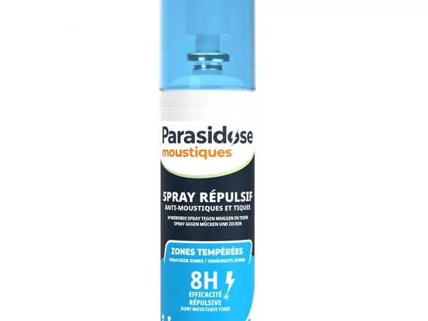 PARASIDOSE Spray répulsif anti moustiques et tiques 100ml