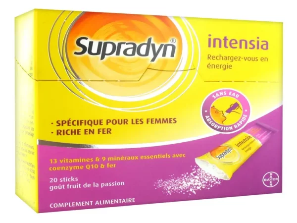 Supradyn Intensia Boite De 20 Sticks