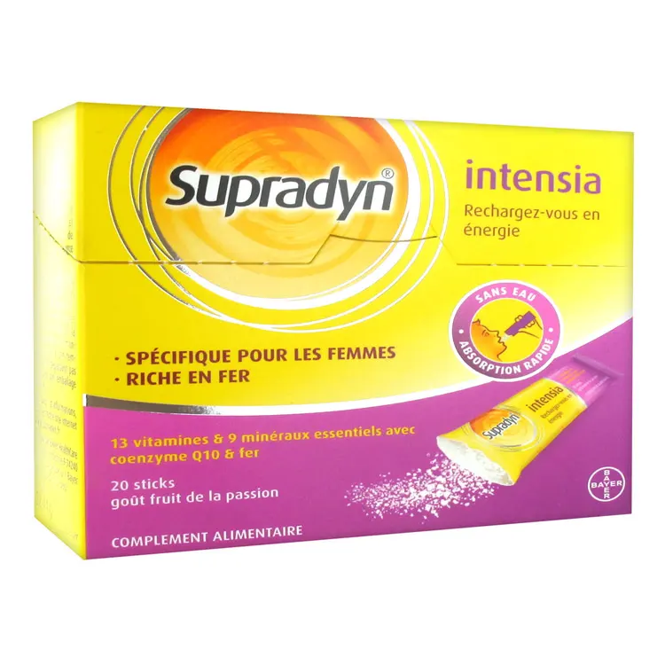 Supradyn Intensia Boite De 20 Sticks