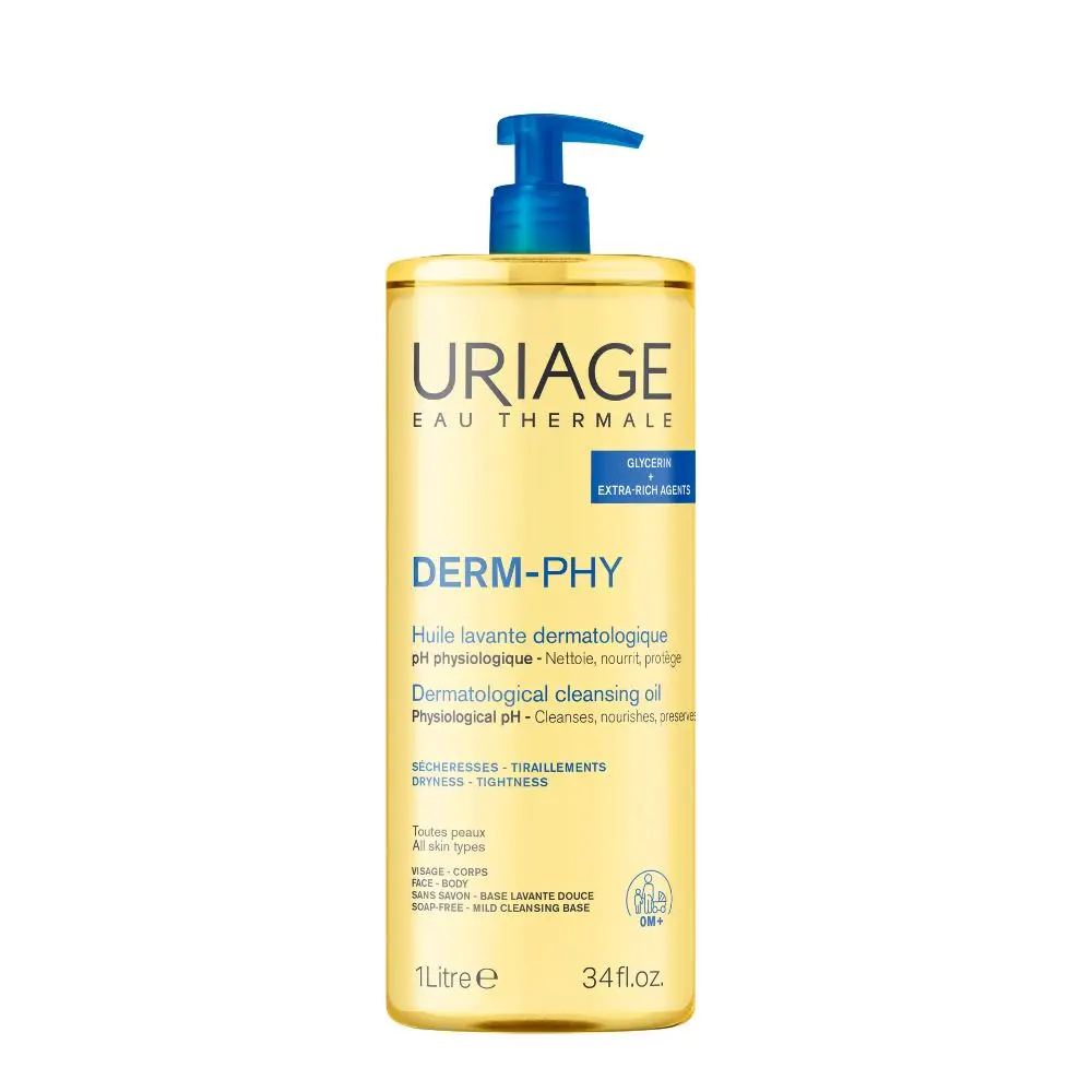 Uriage Derm Phy Huile Lavante 1l
