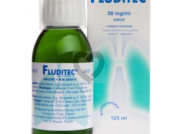 FLUDITEC 5 % ADULTES EXPECTORANT.