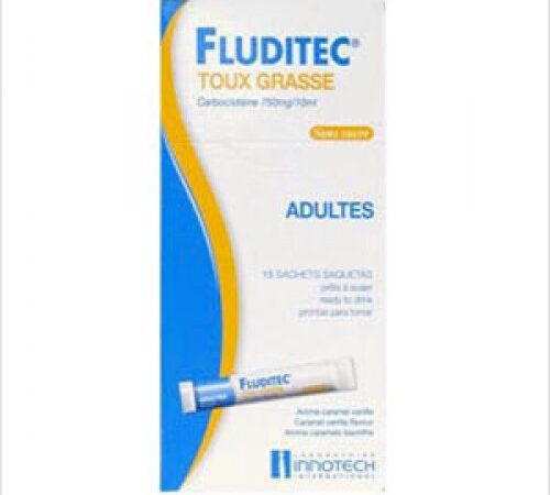 FLUDITEC 750 mg/10 ml ADULTES
